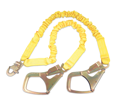 3M DBI-SALA ShockWave 100% Tie-Off Stretch Web Shock-Absorbing Lanyard - 6 ft - 1244448