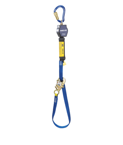 3M DBI-SALA Nano-Lok Tie-Back Self-Retracting Lifeline with Anchor Hook - Web - 9 ft - 3101365