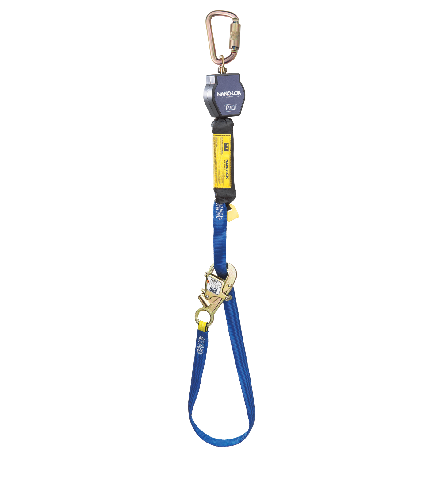 3M DBI-SALA Nano-Lok Tie-Back Self-Retracting Lifeline with Anchor Hook - Web - 9 ft - 3101367