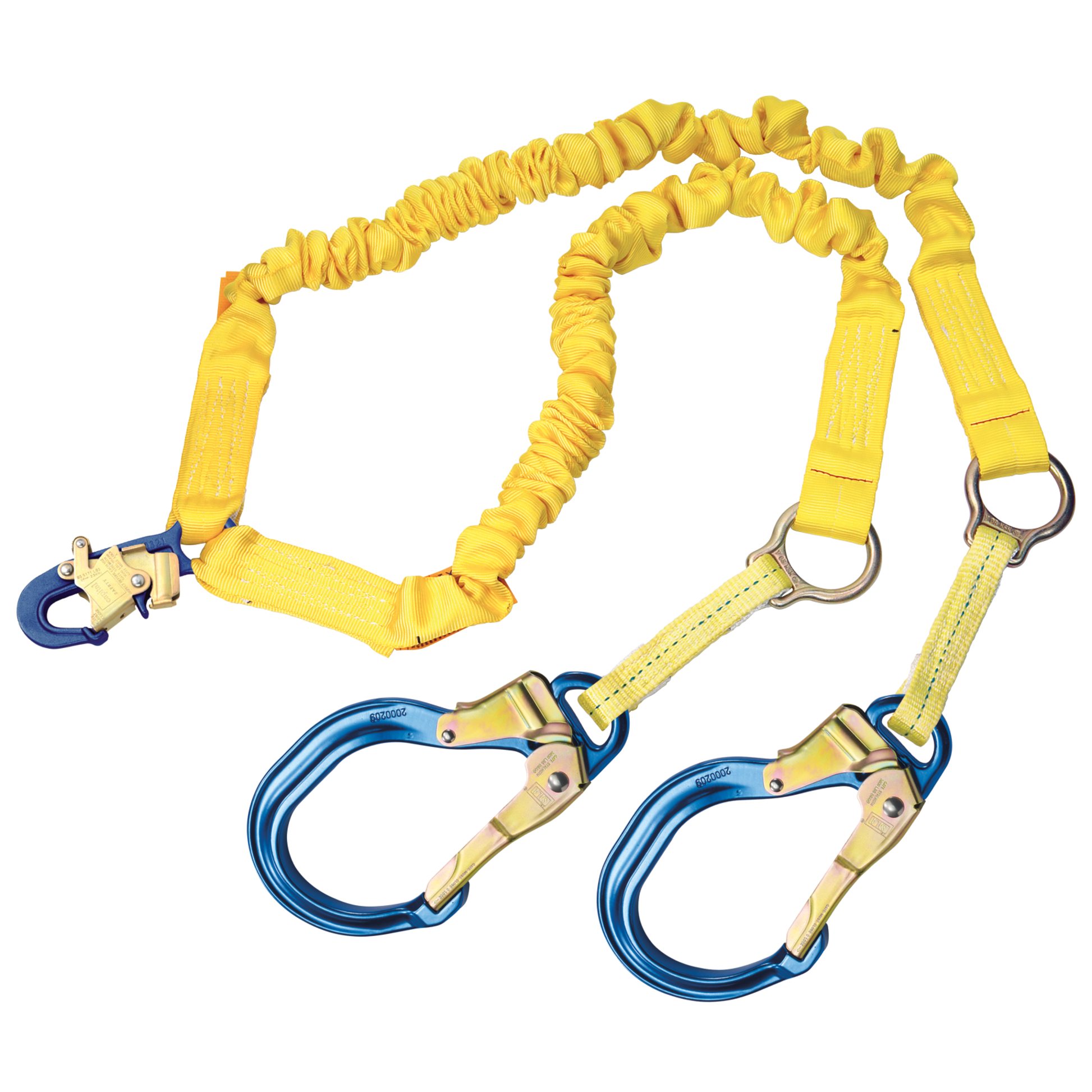 3M DBI-SALA ShockWave 100% Tie-Off Rescue Stretch Web Shock-Absorbing Lanyard - 6 ft - 1244751