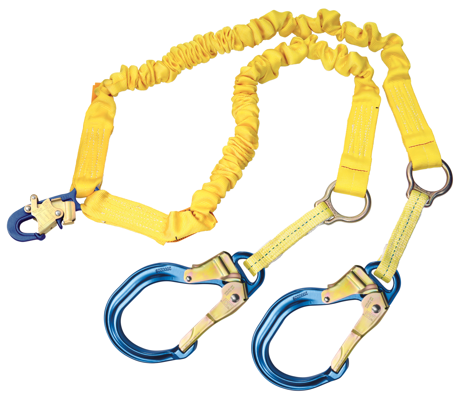 3M DBI-SALA ShockWave 100% Tie-Off Rescue Stretch Web Shock-Absorbing Lanyard - 6 ft - 1244751