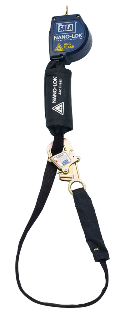 3M DBI-SALA Nano-Lok Arc Flash Tie-Back Self-Retracting Lifeline - Kevlar Fiber Web - 11 ft - 3101563