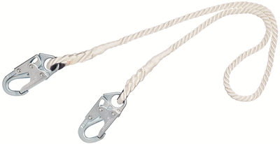 3M Protecta Rope Positioning Lanyard - 1/2 in Nylon - 6 ft - 1385501
