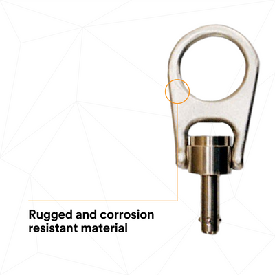 3M DBI-SALA Detent Anchor D-ring/Pin For Concrete - 2101002