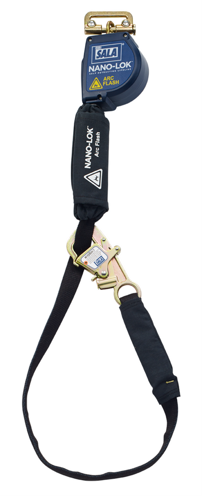 3M DBI-SALA Nano-Lok Arc Flash Tie-Back Personal Self-Retracting Lifeline - Kevlar Fiber Web - 11 ft - 3101562