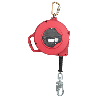 3M Protecta Self-Retracting Lifeline - Stainless Steel Cable - Steel Snap Hook - 66ft - ANSI - 3590041