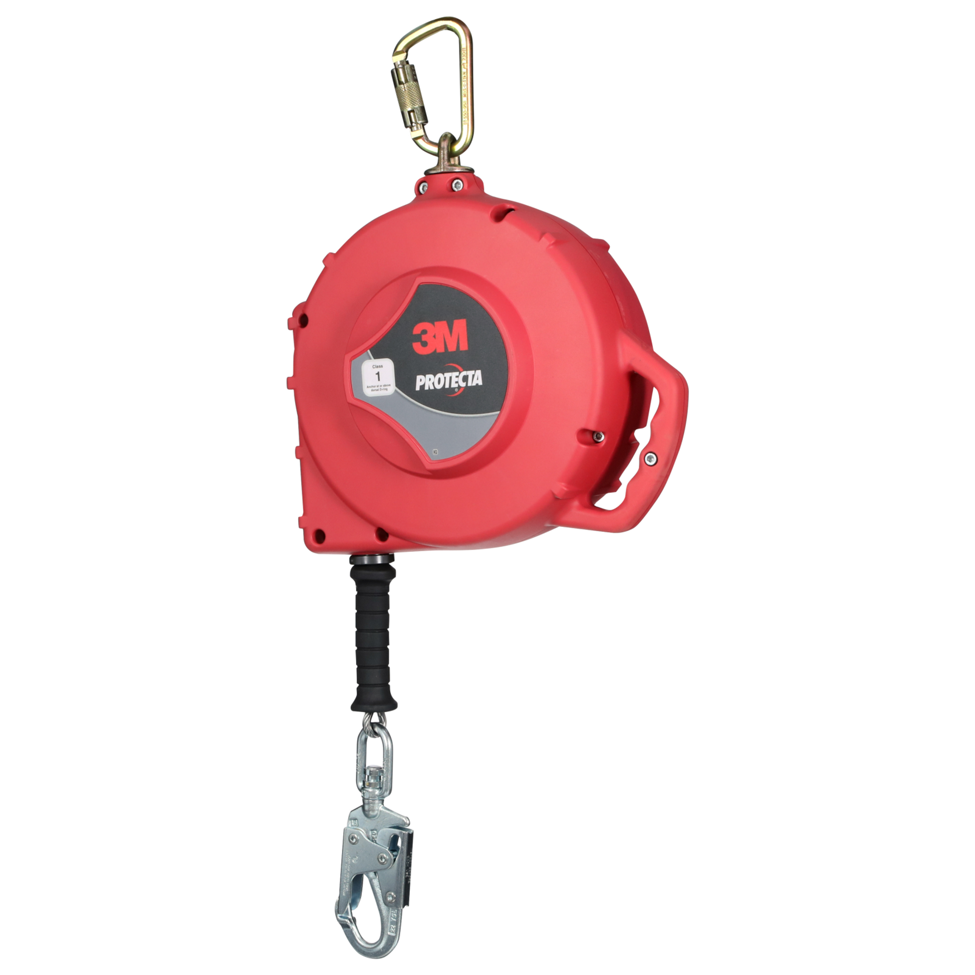 3M Protecta Self-Retracting Lifeline - Stainless Steel Cable - Steel Snap Hook - 66ft - ANSI - 3590041