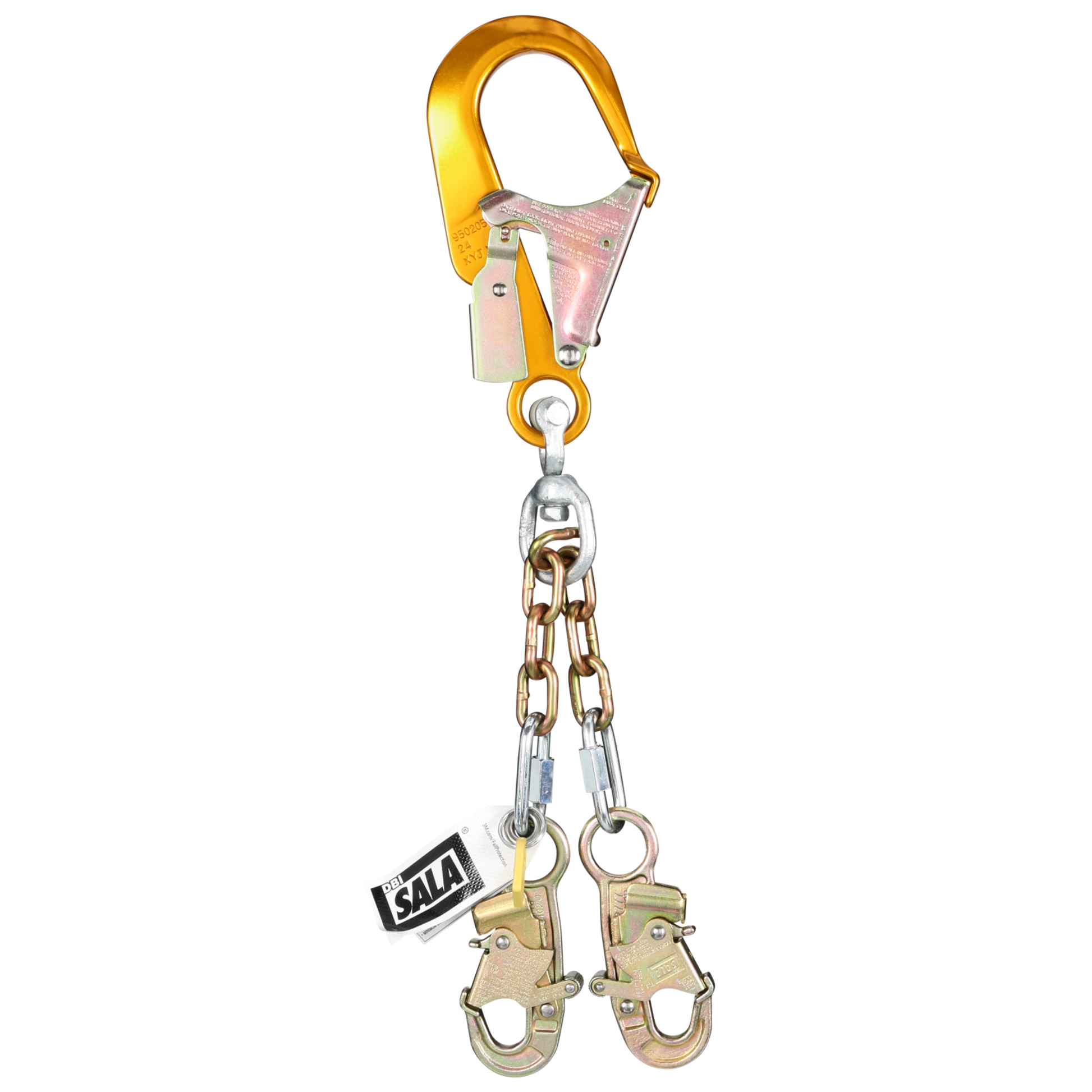 3M DBI-SALA Swiveling Chain Rebar/Positioning Lanyard - 1.8 ft - 5920051