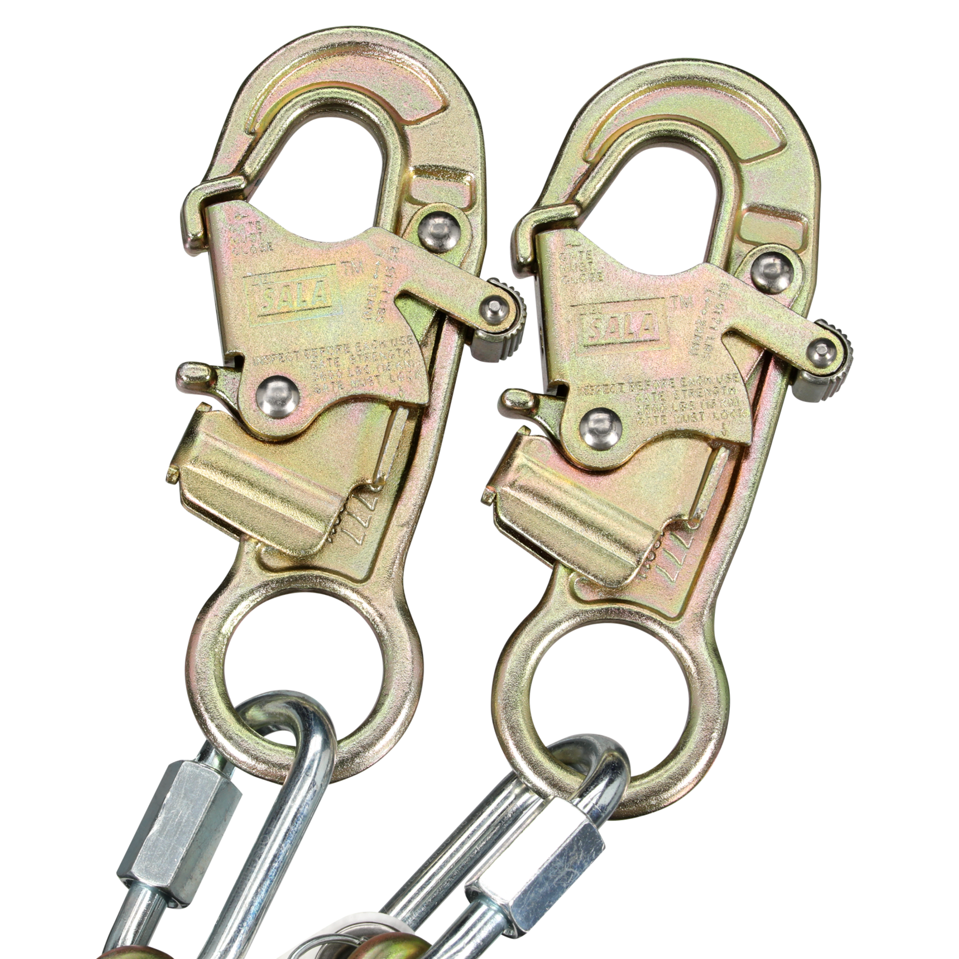 3M DBI-SALA Swiveling Chain Rebar/Positioning Lanyard - 2 ft - 5920059