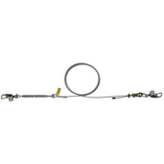 3M DBI-SALA Multi-Span Horizontal Lifeline For Stanchions - Galvanized Cable - 100 ft. - 7403100