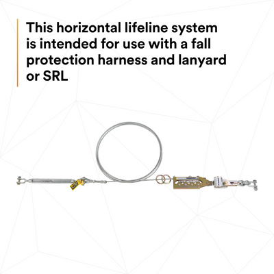 3M DBI-SALA Sayfline Cable Horizontal Lifeline System - 7602090