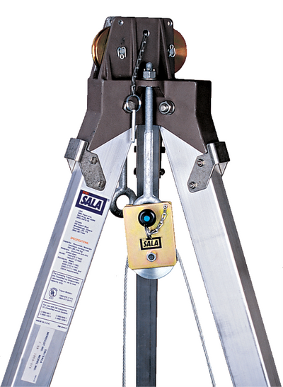 3M DBI-SALA Confined Space Tripod Pulley - Zinc Plated Steel - 8003205