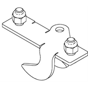3M DBI-SALA SecuraSpan Perpendicular I - Beam HLL Stanchion Intermediate Bracket 7400089 - Order Separately