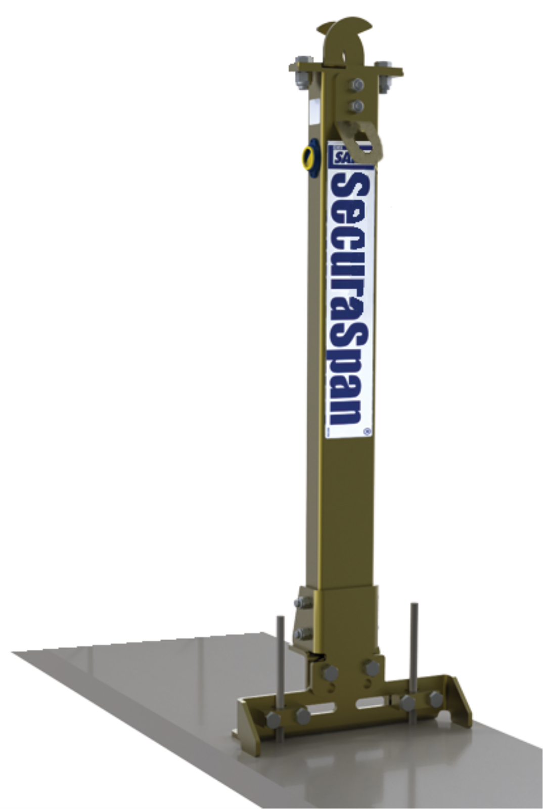 3M DBI-SALA SecuraSpan Rebar/Shear Stud HLL Stanchion with Base 7400215