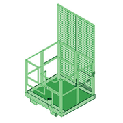 3M DBI-SALA Confined Space Integrated Forklift Basket Davit Mase Base - 8510568