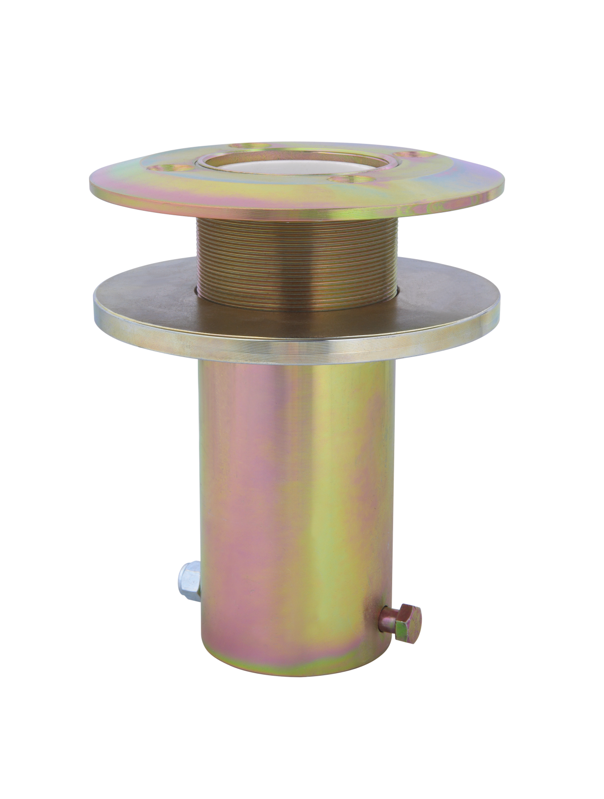 3M DBI-SALA Confined Space Permanent Deck Mount Sleeve Davit Mast Base - Zinc Plated Steel - 8515162