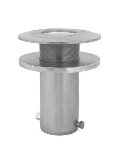 3M DBI-SALA Confined Space Permanent Deck Mount Sleeve Davit Mast Base - Stainless Steel - 8515834