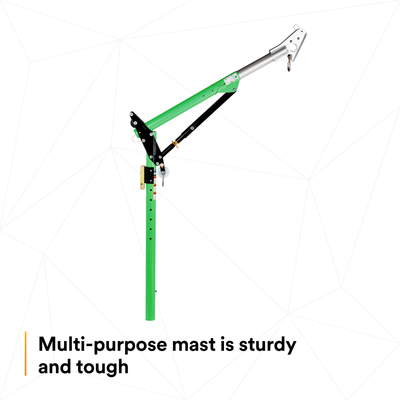 3M DBI-SALA Confined Space One-Piece Adjustable Offset Davit Mast - 8518385
