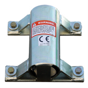 3M DBI-SALA Confined Space Wall Mount Sleeve Davit Base - 8518348