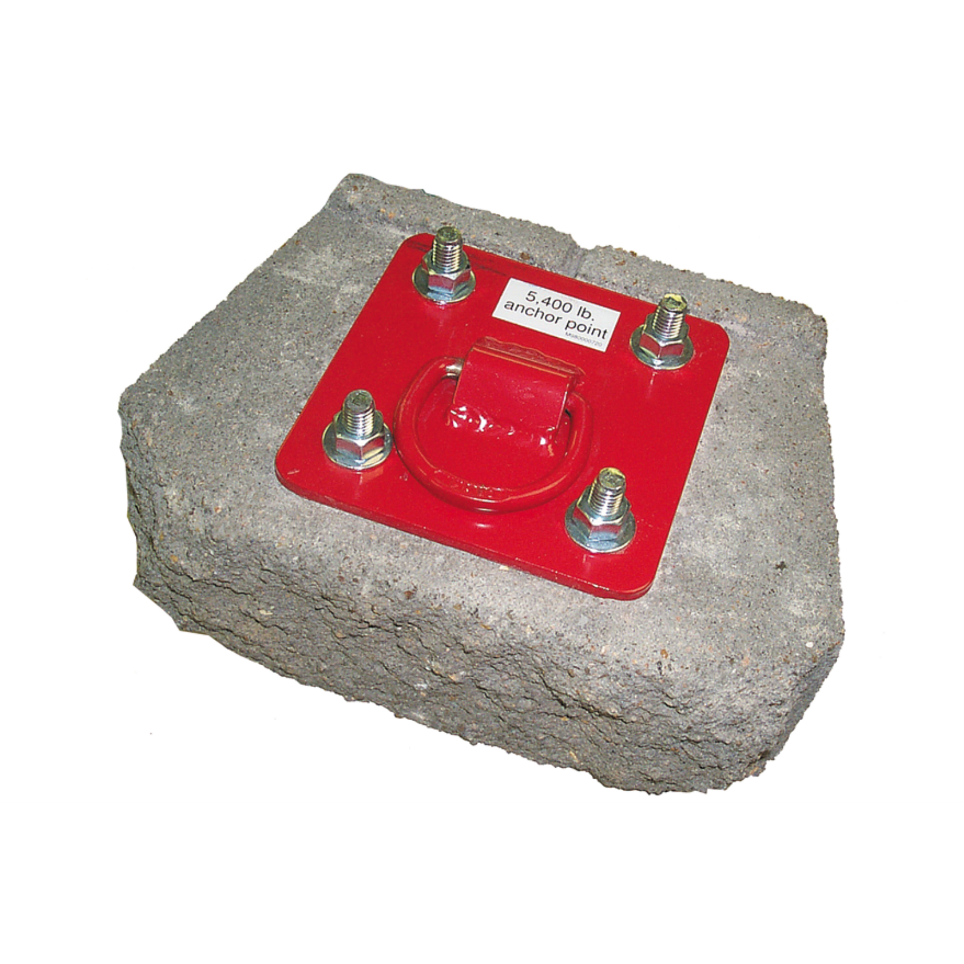 3M Protecta D-ring Plate Anchor For Concrete - with Fastener Kit - AJ720A