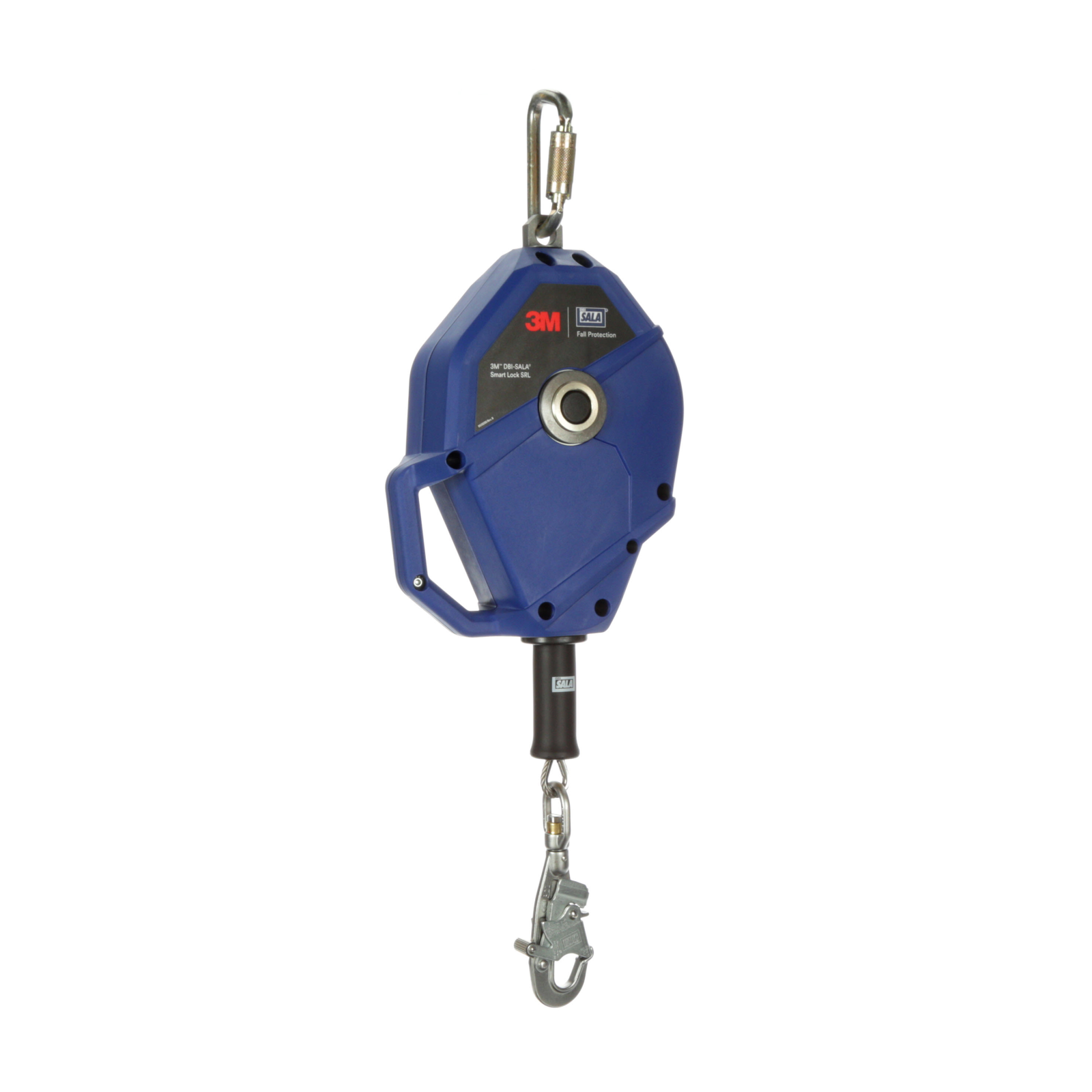 3M DBI-SALA Smart Lock Self-Retracting Lifeline - Stainless Steel Cable - Blue - 35 ft. (11m) - 3503821