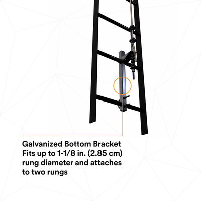 3M DBI-SALA Lad-Saf Cable Vertical Safety System - Stainless Steel - 20 ft. - 6119020