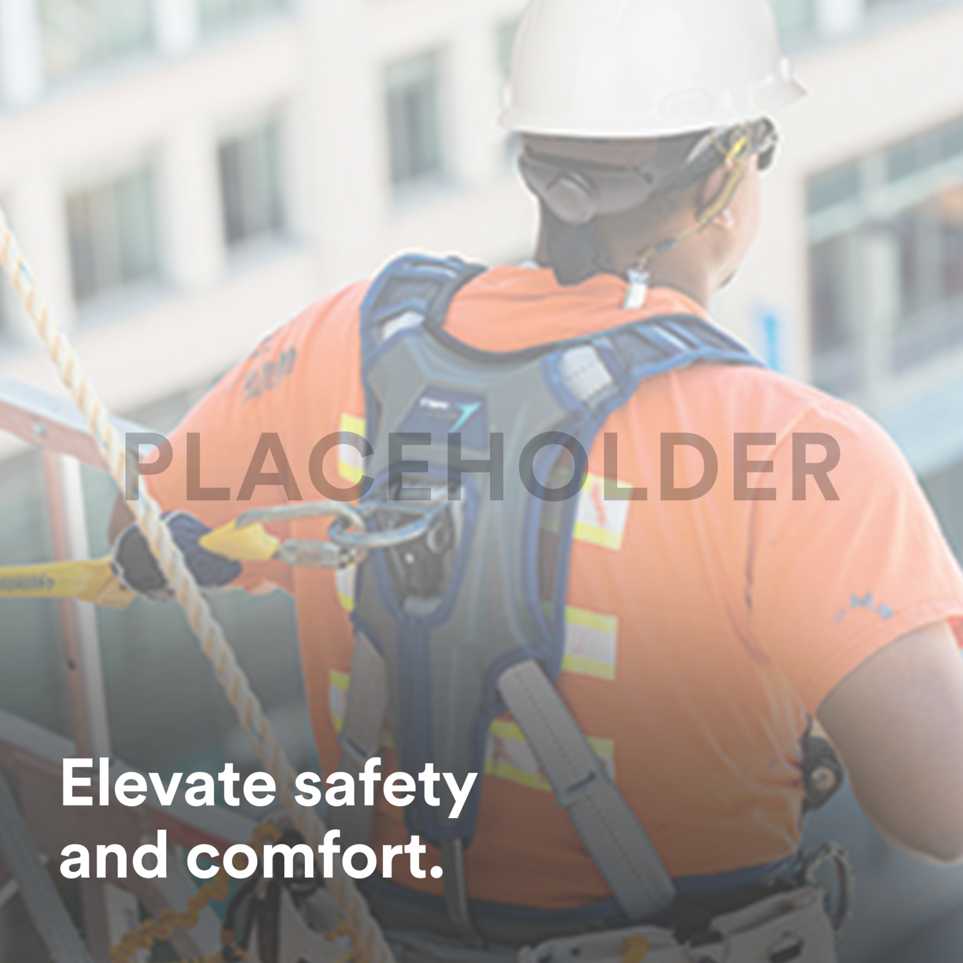 3M DBI-SALA ExoFit X300 Comfort Construction Positioning Safety Harness - Large - 1140183
