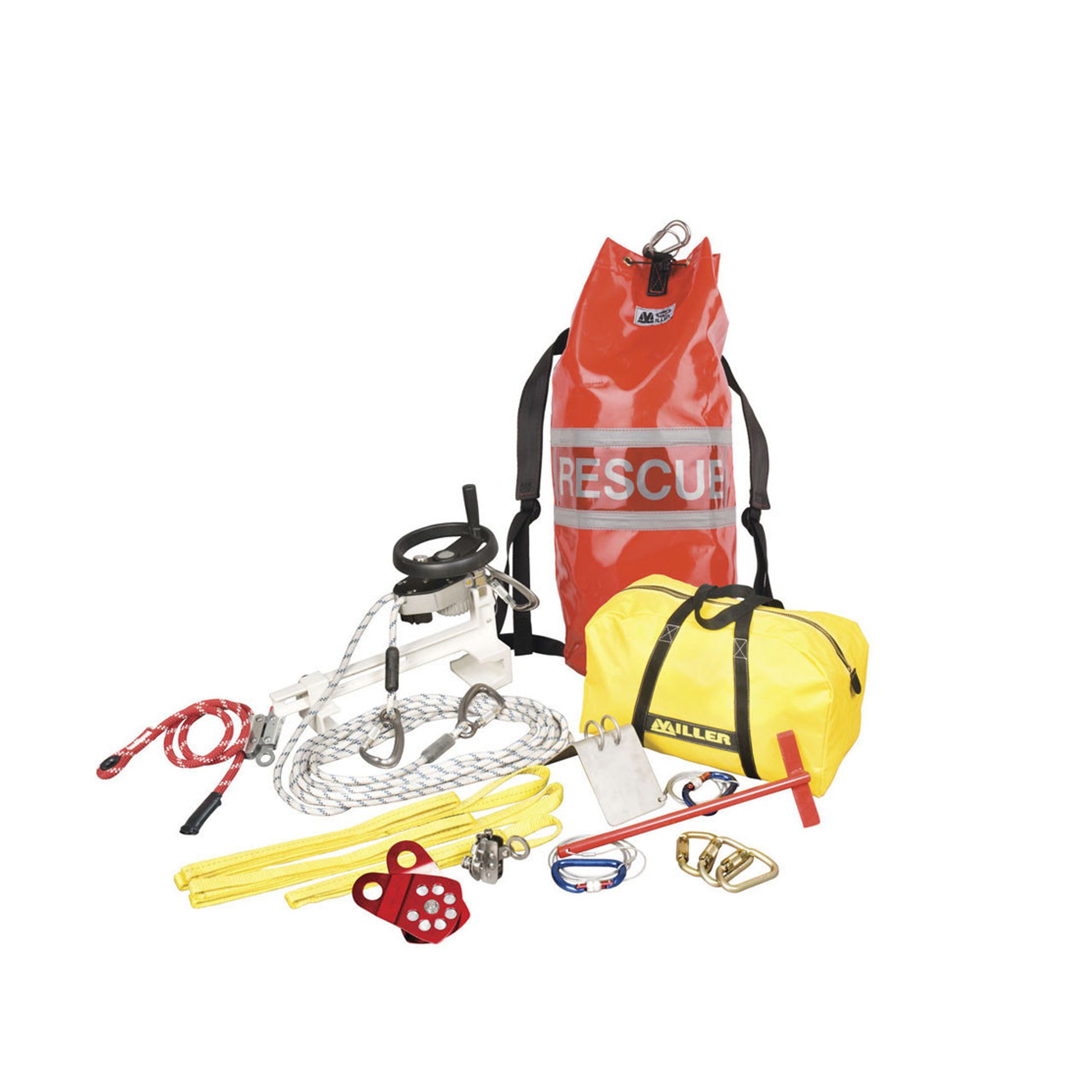 Miller SafEscape ELITE RDD with Hoisting Wheel and Ladder Bracket [50FT - 525FT] SEHWLB