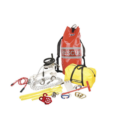 Miller SafEscape ELITE RDD with Hoisting Wheel and Ladder Bracket [50FT - 525FT] SEHWLB