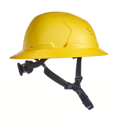 MSA V-Gard H2 Full Brim - Type II Class C - Mips - Safety Helmet - Vented - Yellow - 10250607