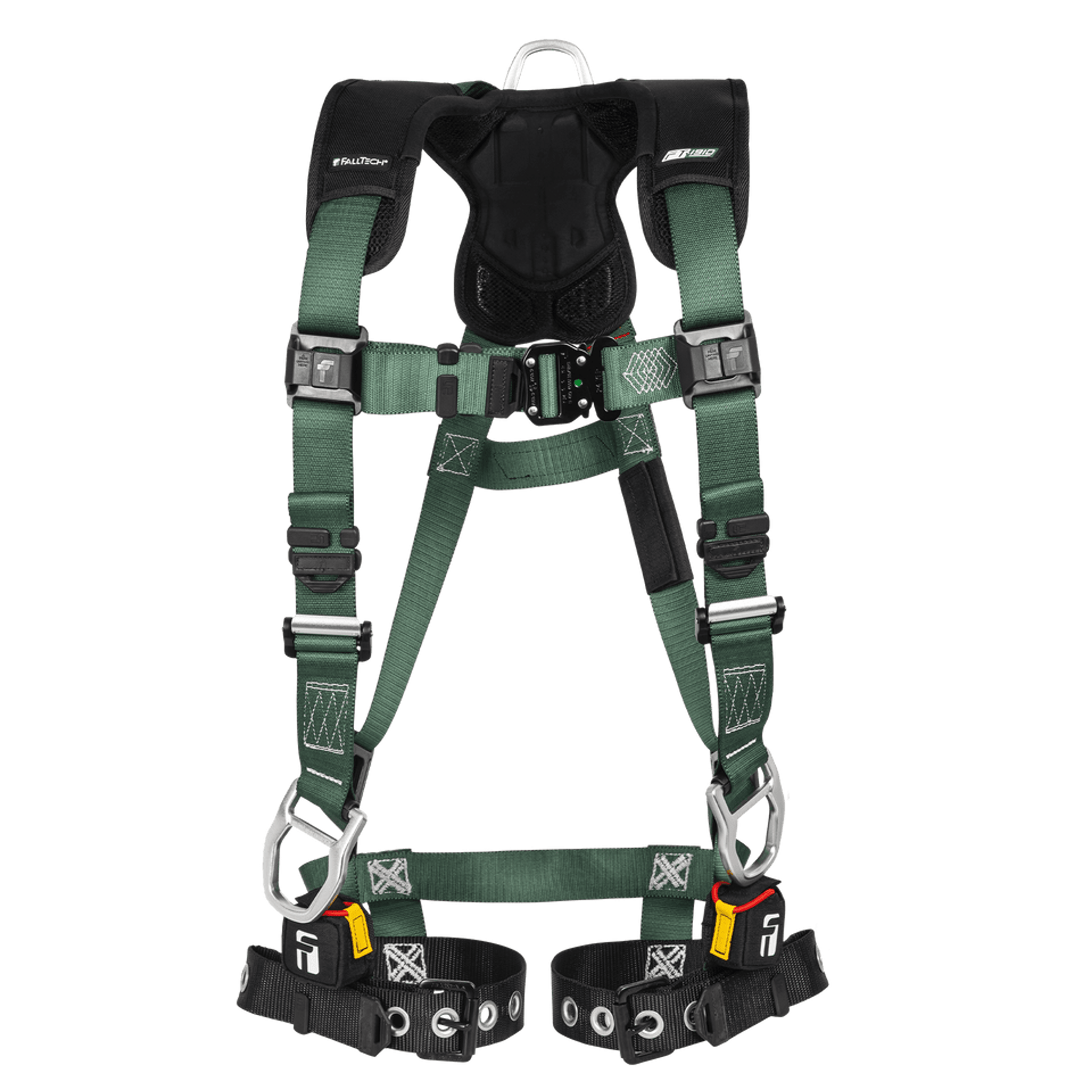 FallTech FT-1910 3D Standard Non-Belted Harness - Tongue Buckle Leg Adjustment - 19103D