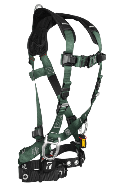 FallTech FT-1910 3D Standard Non-Belted Harness - Tongue Buckle Leg Adjustment - 19103D
