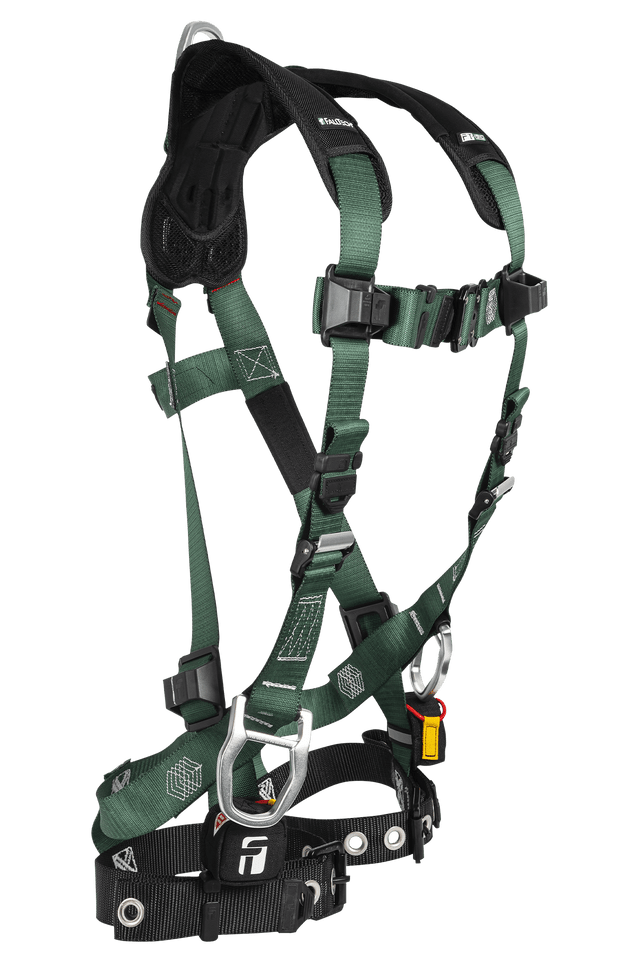 FallTech FT-1910 3D Standard Non-Belted Harness - Tongue Buckle Leg Adjustment - 19103DLX - Large/XL