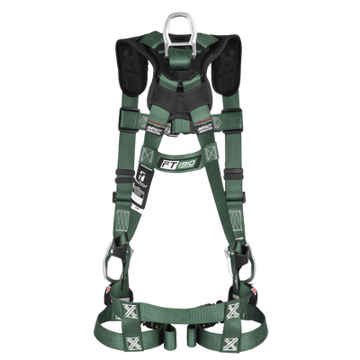 FallTech FT-1910 3D Standard Non-Belted Harness - Quick-Connect Leg Adjustment - 19103DQC
