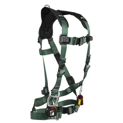 FallTech FT-1910 3D Standard Non-Belted Harness - Quick-Connect Leg Adjustment - 19103DQC2X3X - 2X/3X