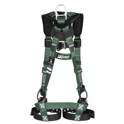 FallTech FT-1910 4D Climbing Non-Belted Harness - Tongue Buckle Leg Adjustment - 19104D
