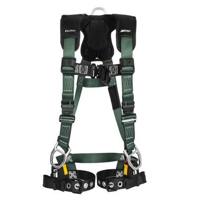 FallTech FT-1910 4D Climbing Non-Belted Harness - Tongue Buckle Leg Adjustment - 19104D