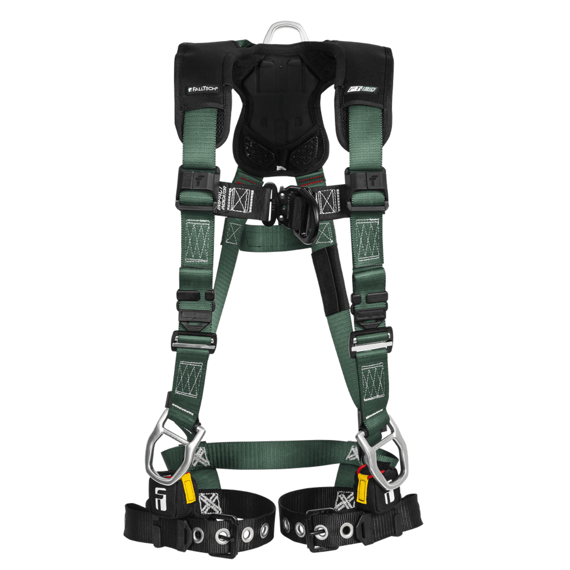 FallTech FT-1910 4D Climbing Non-Belted Harness - Tongue Buckle Leg Adjustment - 19104D