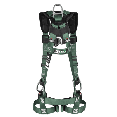 FallTech FT-1910 4D Climbing Non-Belted Harness - Quick-Connect Leg Adjustment - 19104DQC