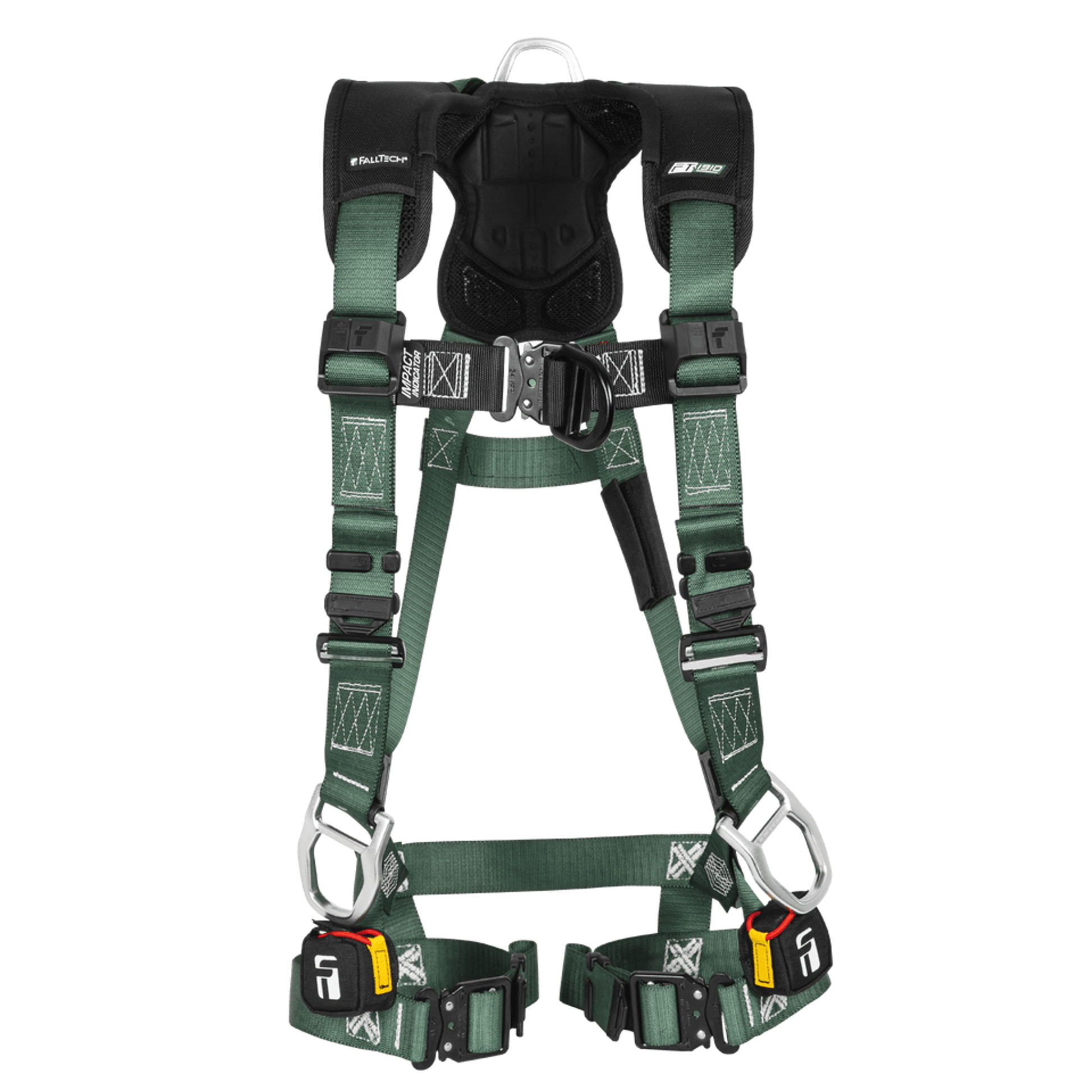 FallTech FT-1910 4D Climbing Non-Belted Harness - Quick-Connect Leg Adjustment - 19104DQC