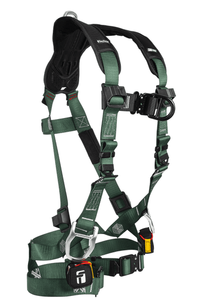 FallTech FT-1910 4D Climbing Non-Belted Harness - Quick-Connect Leg Adjustment - 19104DQC