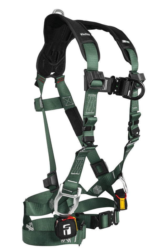 FallTech FT-1910 4D Climbing Non-Belted Harness - Quick-Connect Leg Adjustment - 19104DQCSM - Small/Med