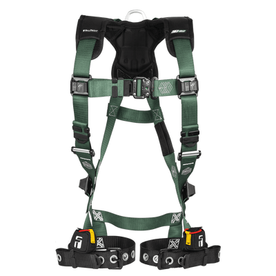 FallTech FT-1910 1D Standard Non-Belted Harness - Tongue Buckle Leg Adjustment - 1910