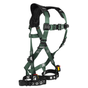 FallTech FT-1910 1D Standard Non-Belted Harness - Tongue Buckle Leg Adjustment - 19102X3X - 2X/3X
