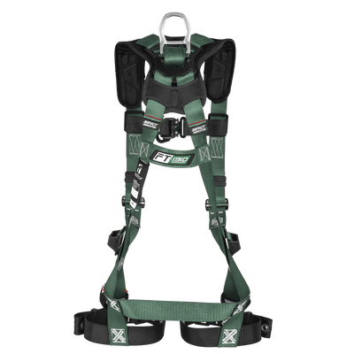 FallTech FT-1910 2D Climbing Non-Belted Harness - Tongue Buckle Leg Adjustment - 1910FD