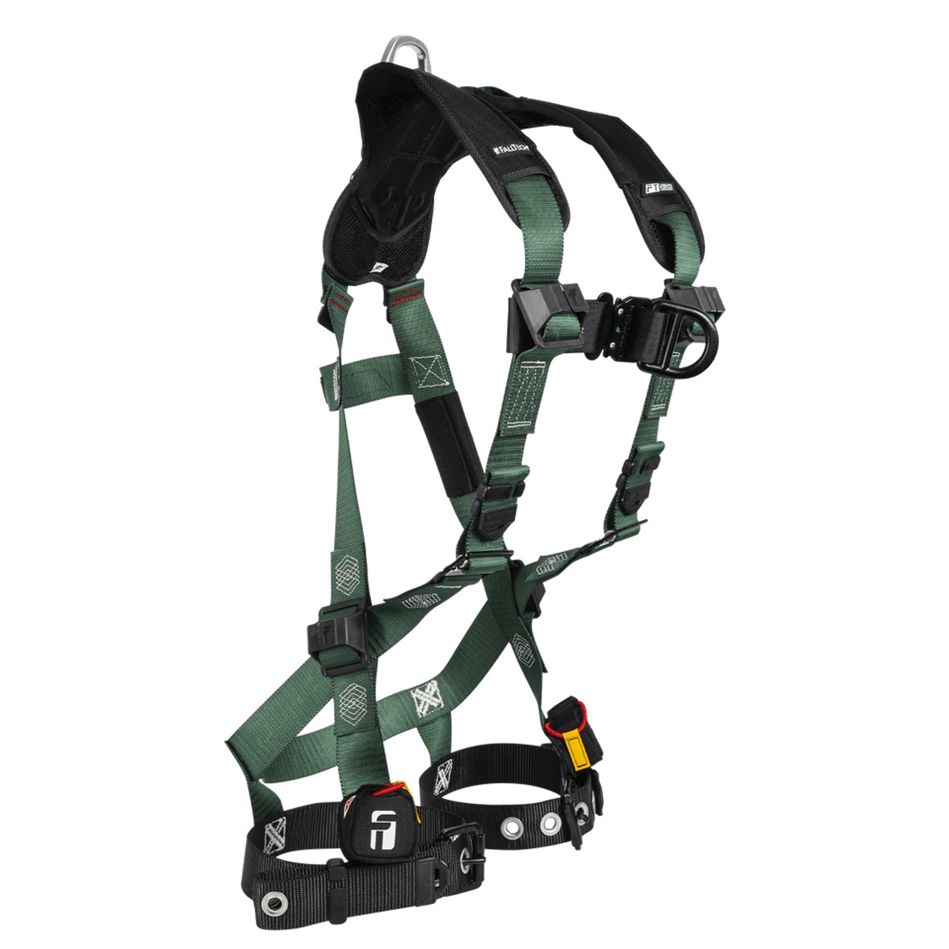 FallTech FT-1910 2D Climbing Non-Belted Harness - Tongue Buckle Leg Adjustment - 1910FDLX - Large/XL