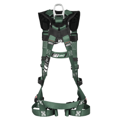 FallTech FT-1910 2D Climbing Non-Belted Harness - Quick-Connect Leg Adjustment - 1910FDQC