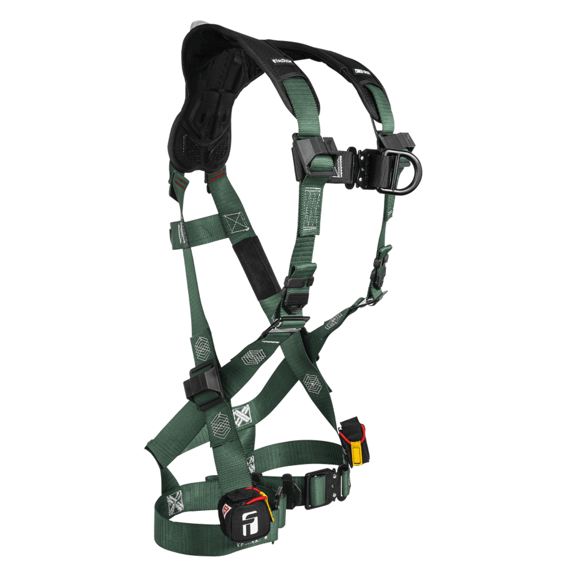 FallTech FT-1910 2D Climbing Non-Belted Harness - Quick-Connect Leg Adjustment - 1910FDQCLX - Large/XL