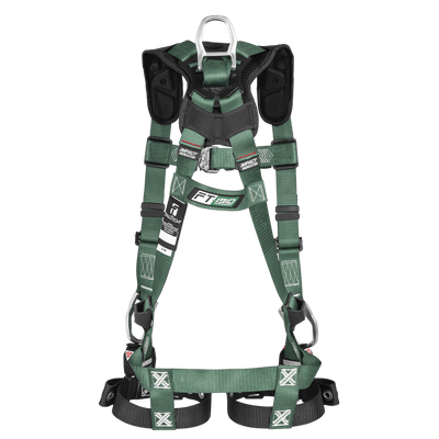 FallTech FT-1910 1D Standard Non-Belted Harness - Quick-Connect Leg Adjustment - 1910QC