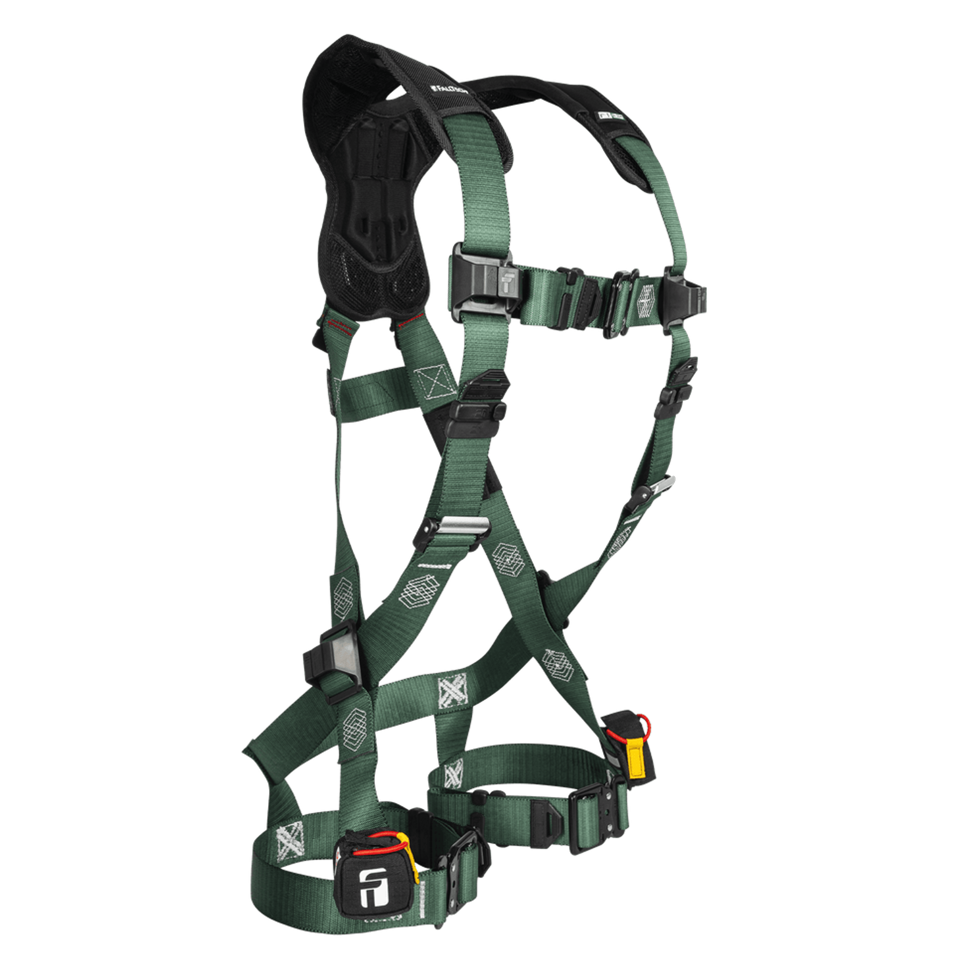 FallTech FT-1910 1D Standard Non-Belted Harness - Quick-Connect Leg Adjustment - 1910QCSM - Small/Med